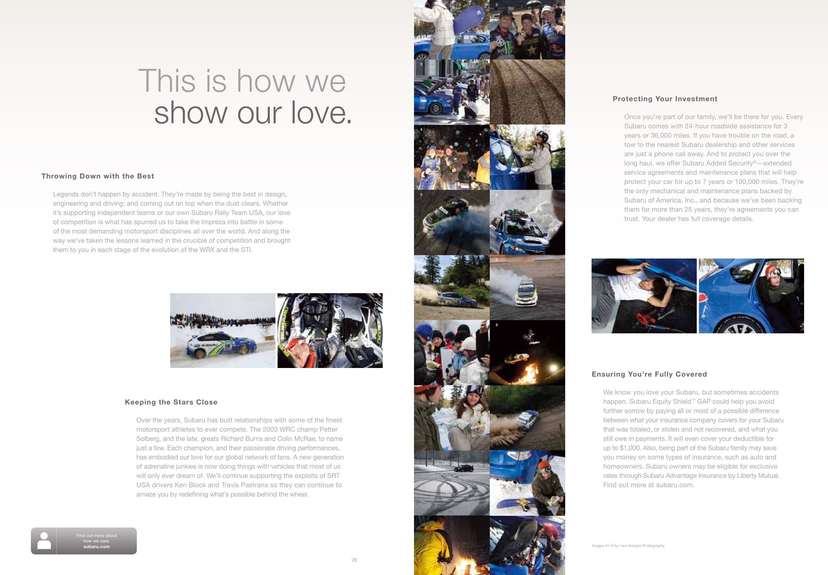 2010 Subaru Impreza WRX Brochure Page 14